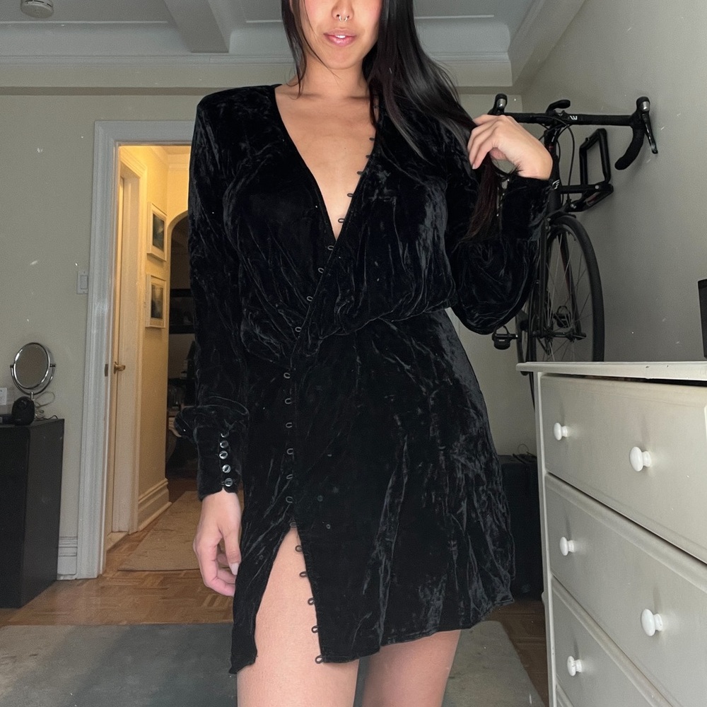 SOLD ASOS DESIGN black dress